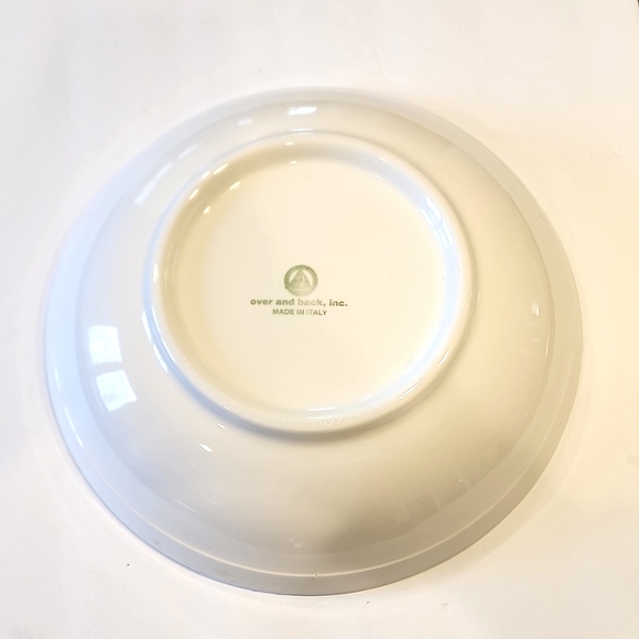 Over and Back large ceramic pasta bowl, made in Italy - Picture 5 of 7